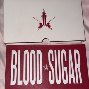 Jeffree Star Red and White Eyeshadow Palette